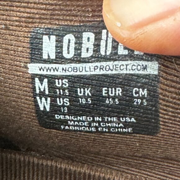 NOBULL Leather Trainer CROSSFIT M 11.5 - Picture 10 of 10